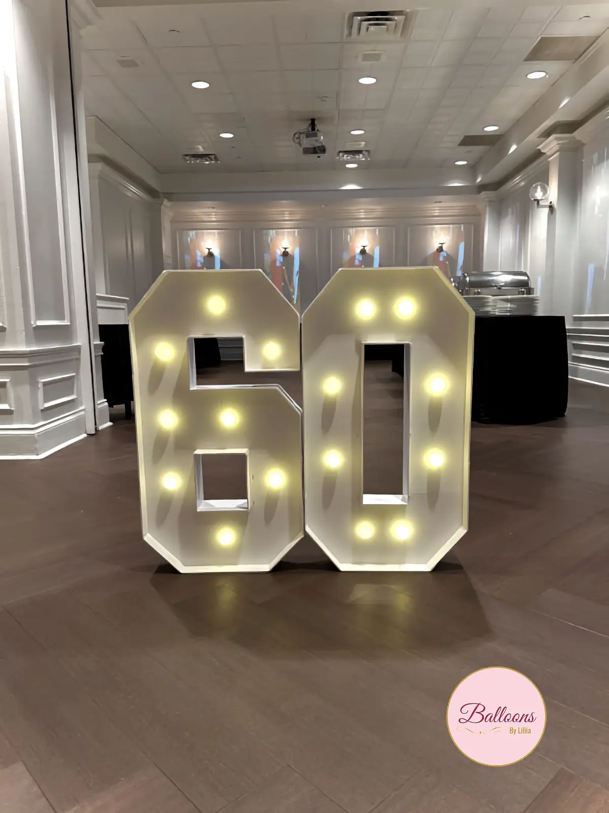 60 Marquee Numbers Delivery Paramus