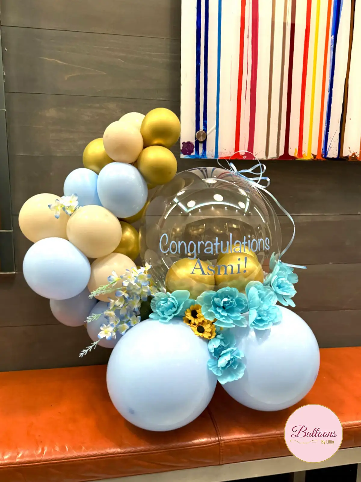 Corporate Balloon Bouquet in NYC